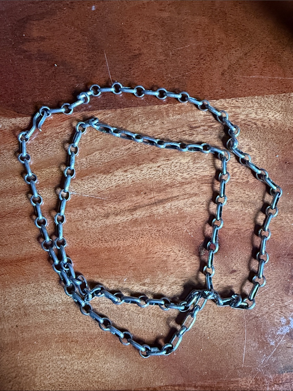 Taxco Silver- 925 Oval Link Necklace